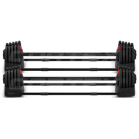 Cortex Revolock V2 80kg Adjustable Dumbbell & Barbell All-in-One Set (40kg Pair)