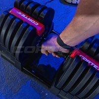 Cortex Revolock V2 80kg Adjustable Dumbbell & Barbell All-in-One Set (40kg Pair)