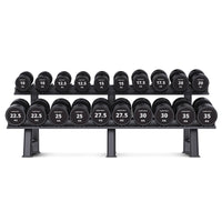 Cortex 430kg Pro Dumbbell Set with Stand 10-35kg (10 Pairs)
