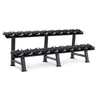 Cortex 430kg Pro Dumbbell Set with Stand 10-35kg (10 Pairs)