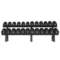 Cortex 575kg Pro Dumbbell Set with Stand 10kg-40kg (12 Pairs)