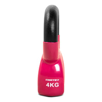 Cortex 4kg BodyCurve Vinyl Coated Kettlebell