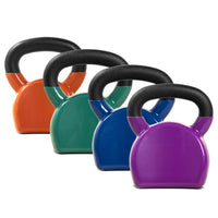 Cortex BodyCurve Vinyl Coated Kettlebell Set 8kg to 20kg