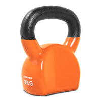 Cortex 8kg BodyCurve Vinyl Coated Kettlebell