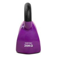Cortex 20kg BodyCurve Vinyl Coated Kettlebell
