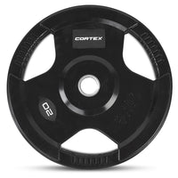 CORTEX 20kg Tri-Grip V2 50mm Olympic Plates (Pairs)