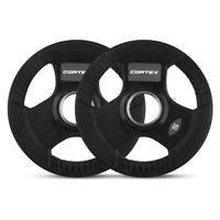 CORTEX 20kg Tri-Grip V2 50mm Olympic Plate Set