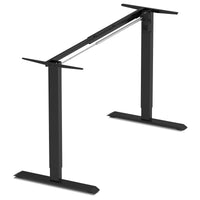 ErgoDesk Electric Standing Desk Frame Only (Suits 120cm to 150cm, Black)