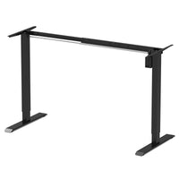 ErgoDesk Dual Motor Electric Standing Desk Frame (Suits 160cm to 180cm, Black)
