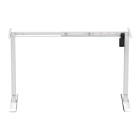 ErgoDesk Dual Motor Electric Standing Desk Frame (Suits 160cm to 180cm, White)
