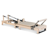 Contour Folding Wooden Pilates Reformer Machine (Beige)