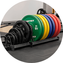 Olympic Weight Plates & Weight Storage
