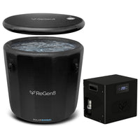 ReGen8 340L PolarBarrel Cold Plunge Ice Bath with T1S Chiller Unit