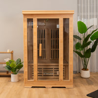 ReGen8 Duo Indoor - 2 Person Infrared Sauna (Natural)