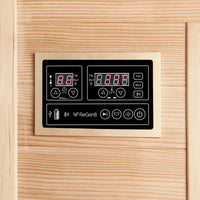 ReGen8 Duo Corner - 2 Person Infrared Sauna (Natural)