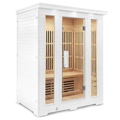 ReGen8 Trio Indoor - 3 Person Infrared Sauna (White)