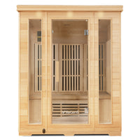ReGen8 Trio Indoor - 3 Person Infrared Sauna (Natural)