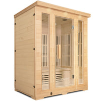 ReGen8 Trio Indoor - 3 Person Infrared Sauna (Natural)