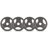 CORTEX 1.25kg Tri-Grip Standard Plates Fits 25mm Bars (Set of 4)