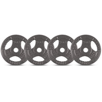CORTEX 2.5kg Tri-Grip Standard Plates Fits 25mm Bars (Set of 4)