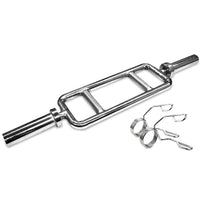 CORTEX Olympic Tricep Bar with Spring Collars