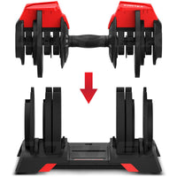 CORTEX Revolock V2 24kg Adjustable Dumbbell + Barbell + Kettlebell All-in-One Set (24kg Single)