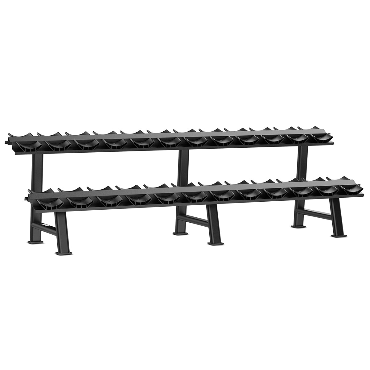 Cortex 575kg Pro Dumbbell Set with Stand 10kg-40kg (12 Pairs)