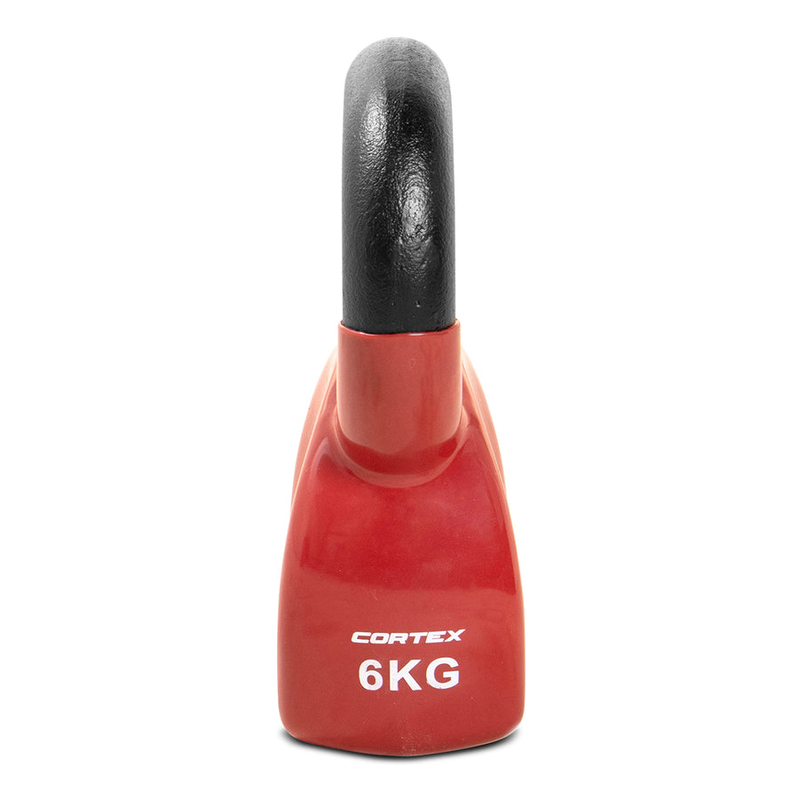 Cortex 6kg BodyCurve Vinyl Coated Kettlebell