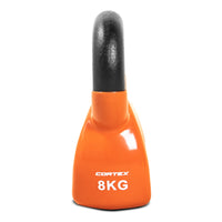 Cortex 8kg BodyCurve Vinyl Coated Kettlebell