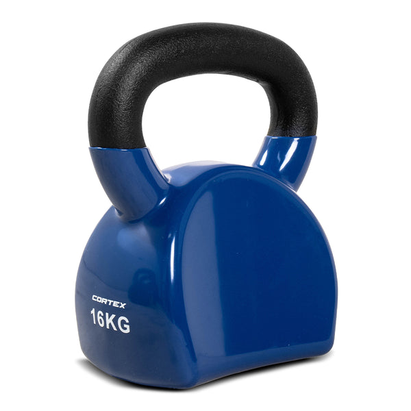Cortex 16kg BodyCurve Vinyl Coated Kettlebell