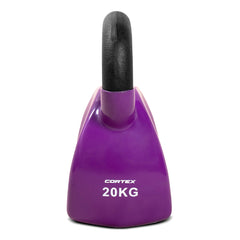 Cortex 20kg BodyCurve Vinyl Coated Kettlebell