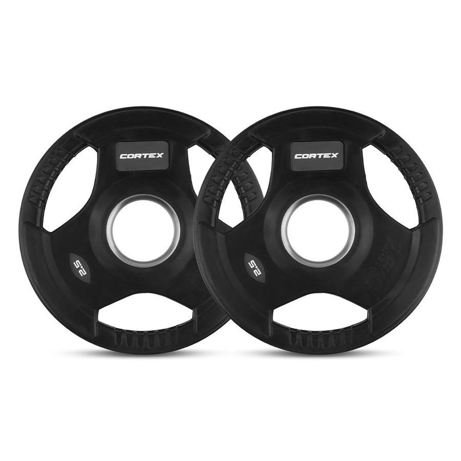 Cortex PR-5 Folding Power Rack with 100kg Olympic Tri-Grip Weight, Bar & Bench Set