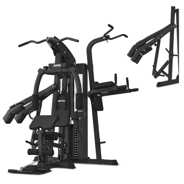 CORTEX GS7 Multi Station Multi-Function Home Gym With Power Tower & Squat Press