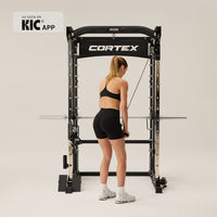 CORTEX SM-26 6-in-1 Power Rack with Dual Stack Smith & Cable Machine