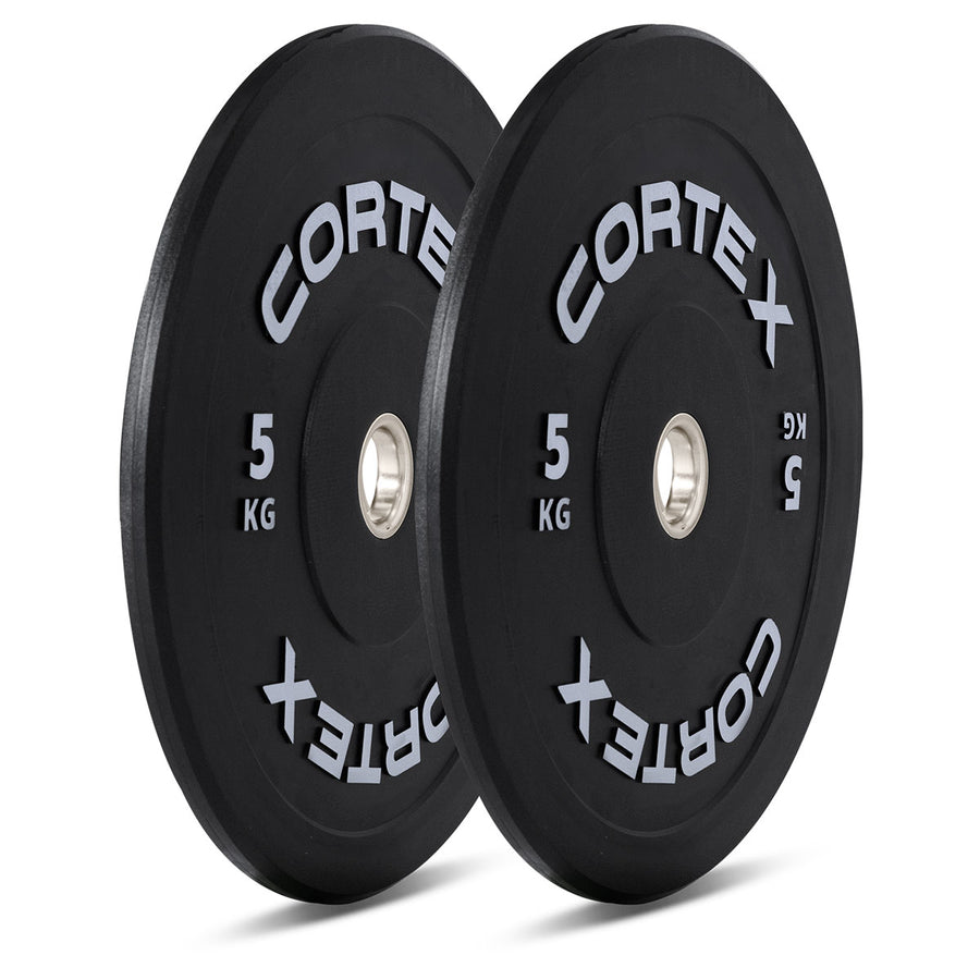 CORTEX 120kg Black Series V3 Bumper Plate Set