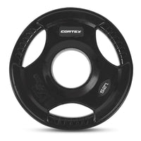 CORTEX 1.25kg Tri-Grip V2 50mm Olympic Plates (Set of 4)
