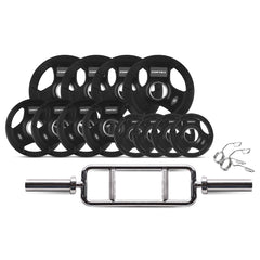 CORTEX 45kg Tri Bar V2 50mm Olympic Weight Set