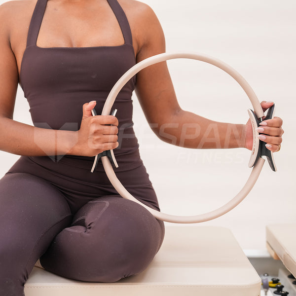 38cm Pilates Ring + 15cm Small & 22cm Medium Pilates Ball (Seashell)
