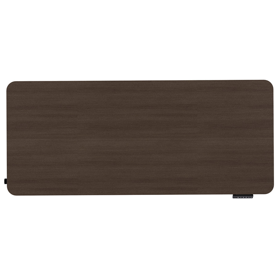 ErgoDesk Electric Standing Desk 140cm (Walnut/Black)
