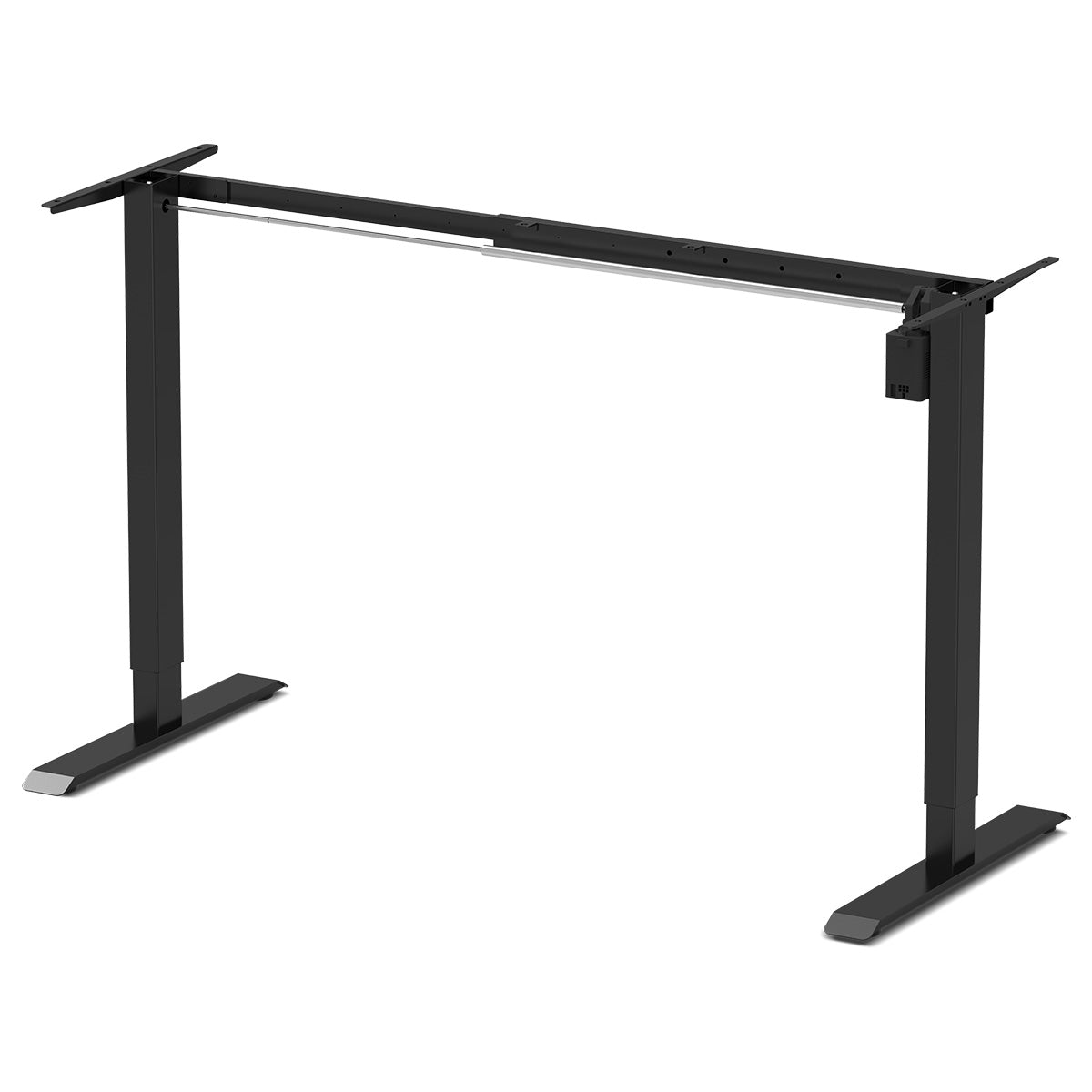 ErgoDesk Electric Standing Desk Frame Only (Suits 120cm to 150cm, Black) 