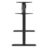 ErgoDesk Electric Standing Desk Frame Only (Suits 120cm to 150cm, Black) 