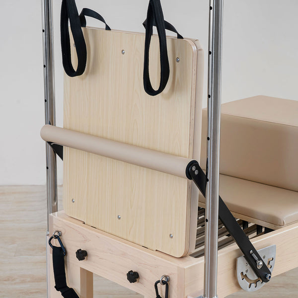 Contour Cadillac Pilates Reformer Machine with Full Trapeze Table (Beige)