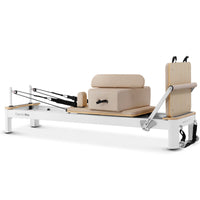 Contour Pro Aluminium Pilates Reformer Machine (Beige)
