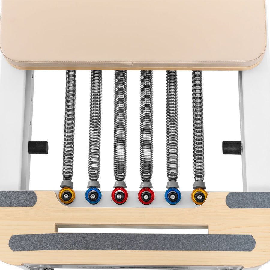 Contour Studio Commercial Pilates Reformer Machine (Beige)
