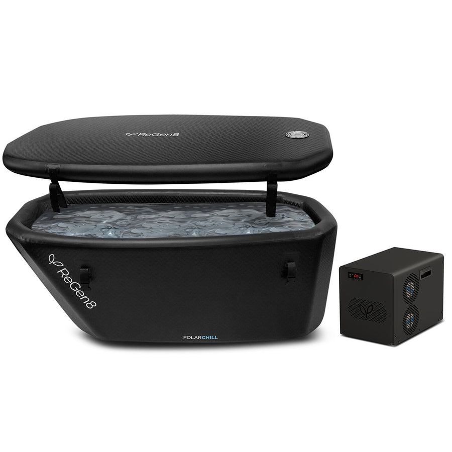 ReGen8 470L PolarChill Cold Plunge Ice Bath with T2S Chiller Unit