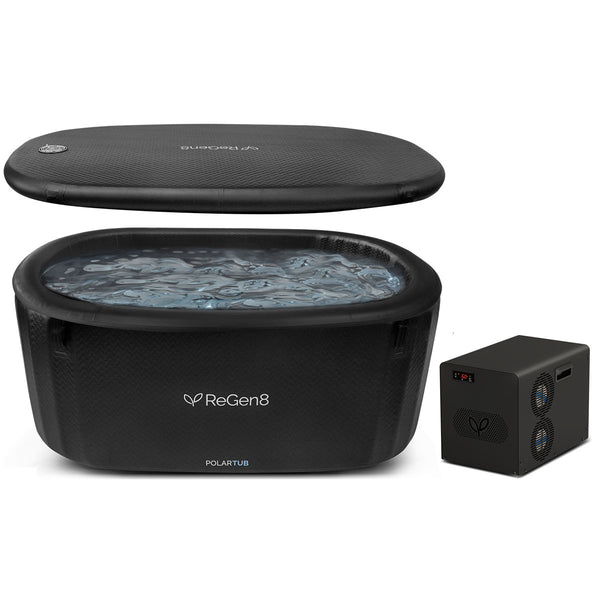 ReGen8 505L PolarTub Cold Plunge Ice Bath with T2S Chiller Unit