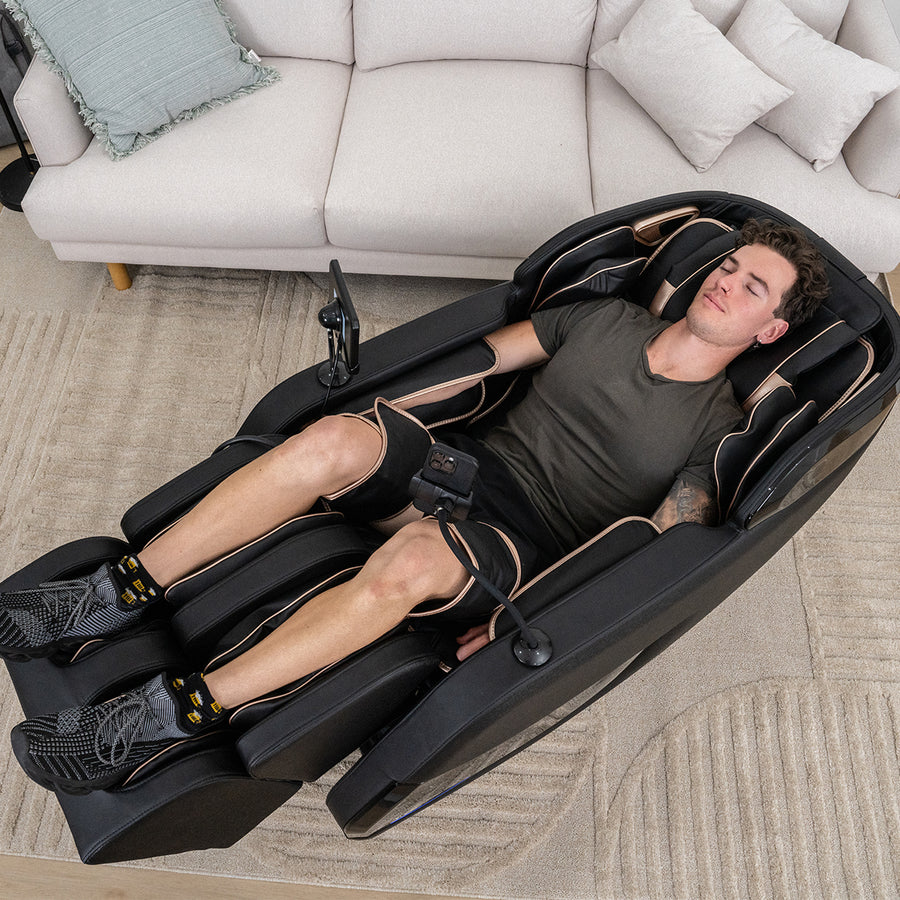 Regen8 LuxCloud Glide - Zero Gravity Heated Massage Chair with Full Size SL Track