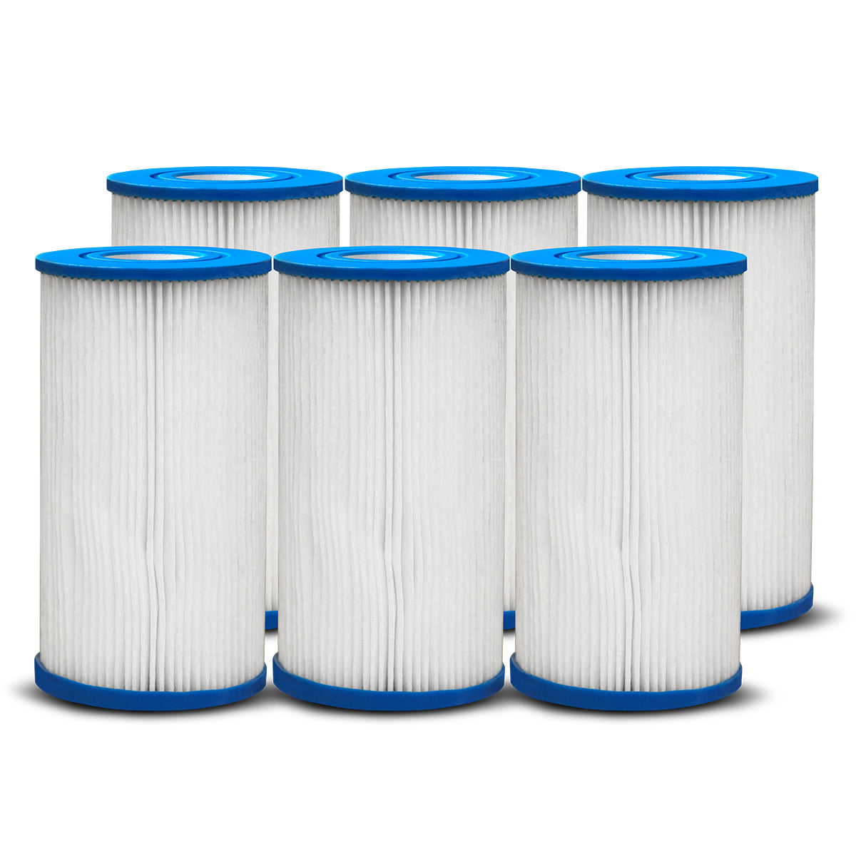 Everdrive Ice Bath Water Chiller Replacement PET Filters (6 Pack, Suits T1 and T2)
