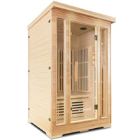 ReGen8 Duo Indoor - 2 Person Infrared Sauna (Natural)