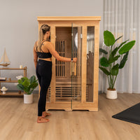 ReGen8 Duo Indoor - 2 Person Infrared Sauna (Natural)
